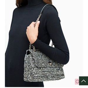 * RARE * Gorgeous tweed KSNY tweed shoulder bag!